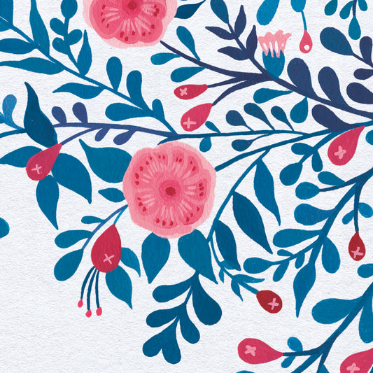 RIMON FLORAL KETUBAH