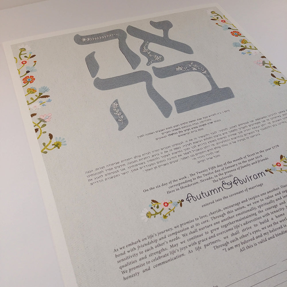 AHAVAH LIBBY KETUBAH