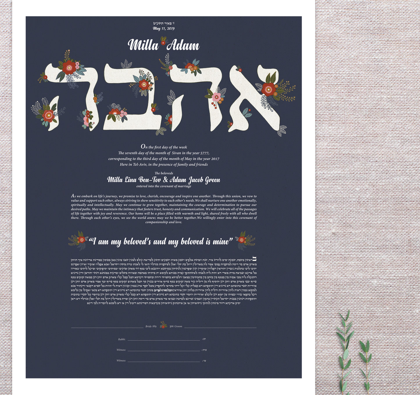 AHAVAH KETUBAH
