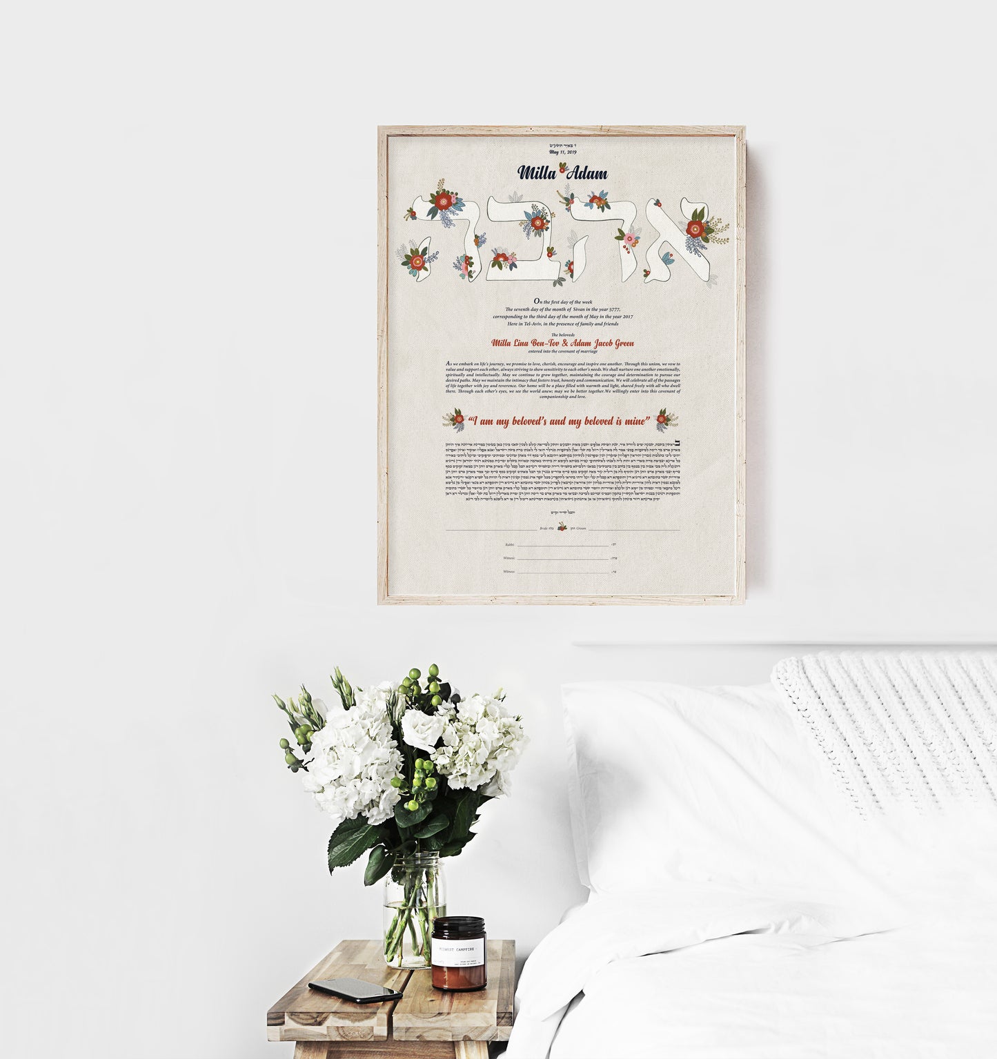 AHAVAH MILLA KETUBAH