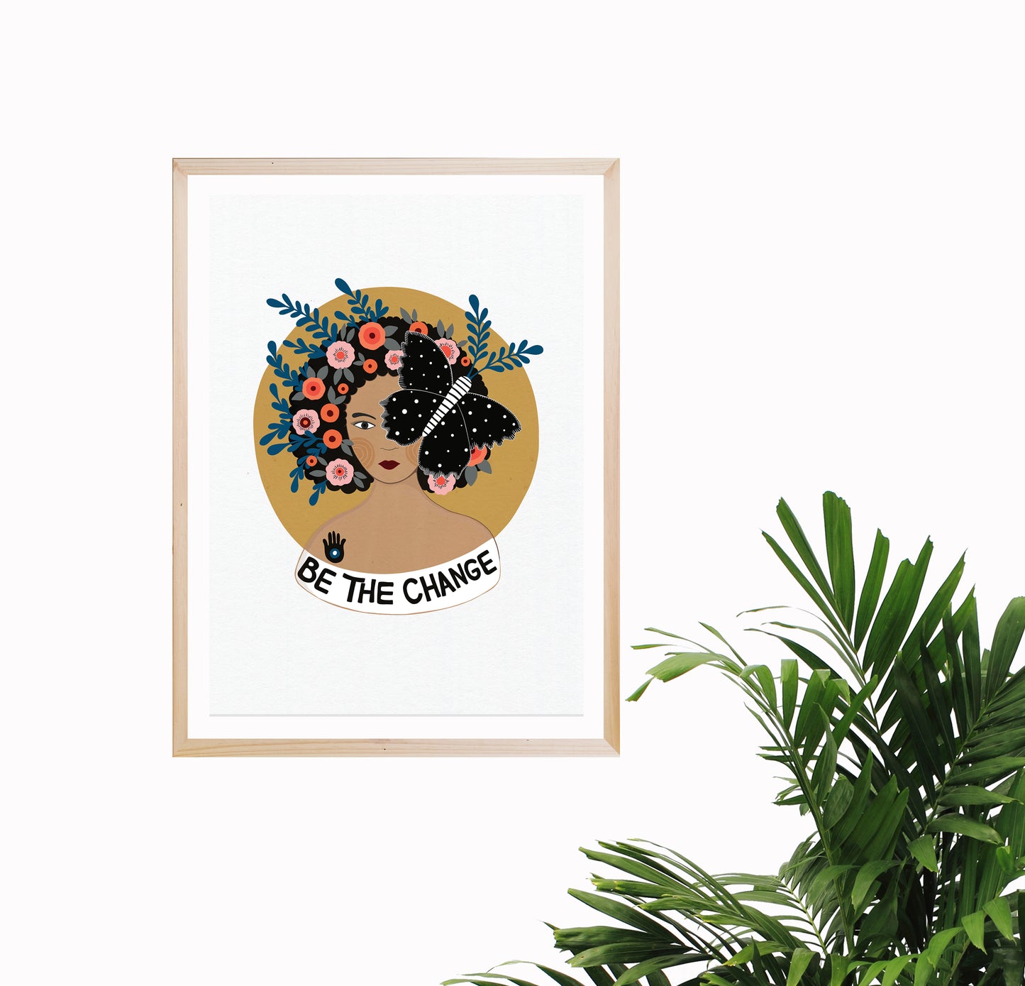 "Be the Change" Art Print