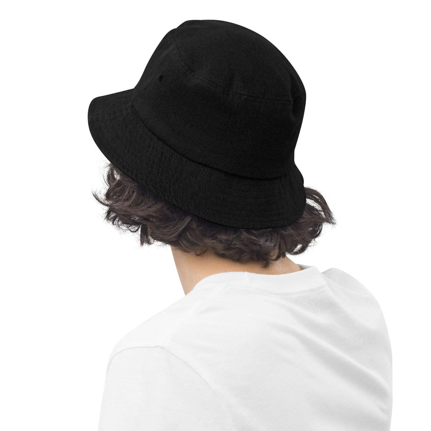Ve'ahavta Denim bucket hat