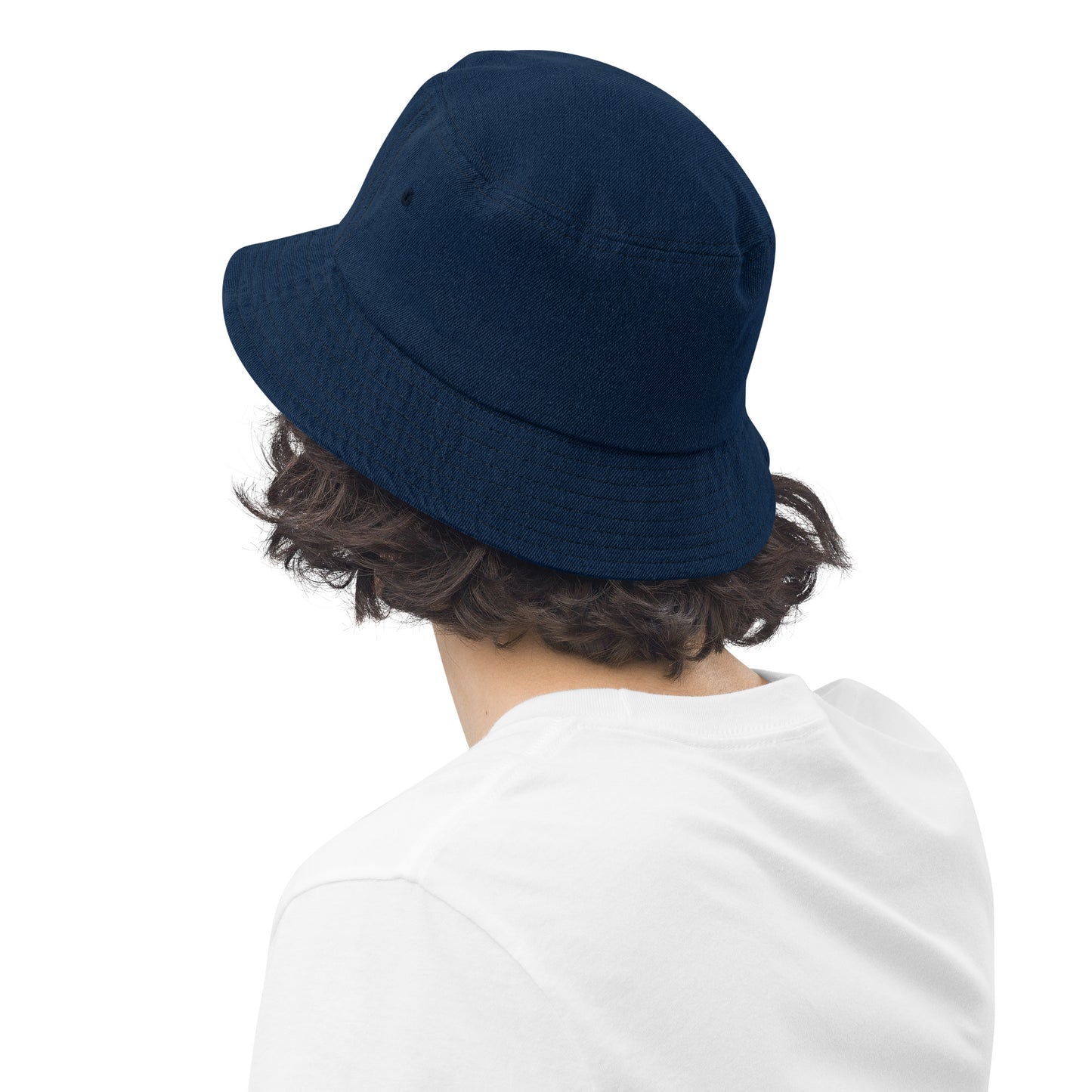 Ve'ahavta Denim bucket hat