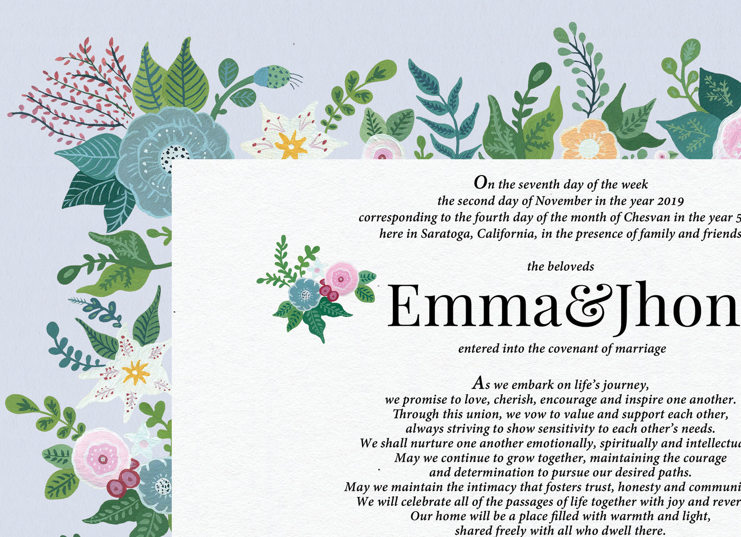 CAMELLIA KETUBAH