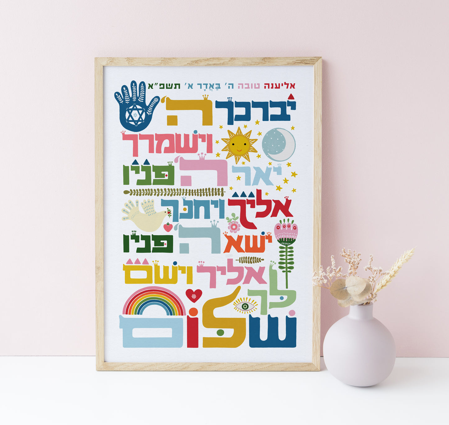 ברכת כהנים Hebrew Blessing for Children Birkat Kohanim