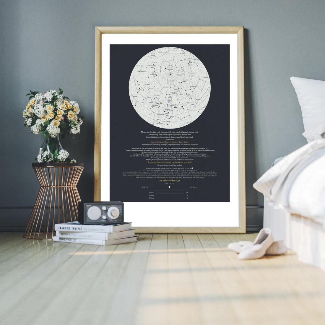 WRITTEN IN THE STARS KETUBAH