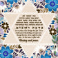 Naama Framed Home Blessing Birkat Habayit poster