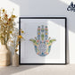 Hamsa Home Blessing Hebrew and French