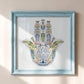 Hamsa Home Blessing Hebrew and French
