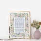 Asher Yatzar Colorful Hebrew and English