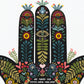 Hamsa Birkat Habayit Hebrew Art Print