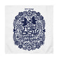 Shabbat Shalom Challah Cover (Personalization available)