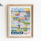 Shir LaMaalot Art Print (Colorful)