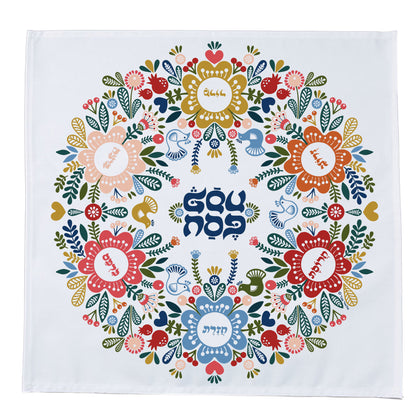 Personalized Seder Table Mat – Modern Passover Seder Plate