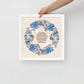 Naama Framed Home Blessing Birkat Habayit poster