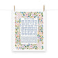 Asher Yatzar Colorful Hebrew and English