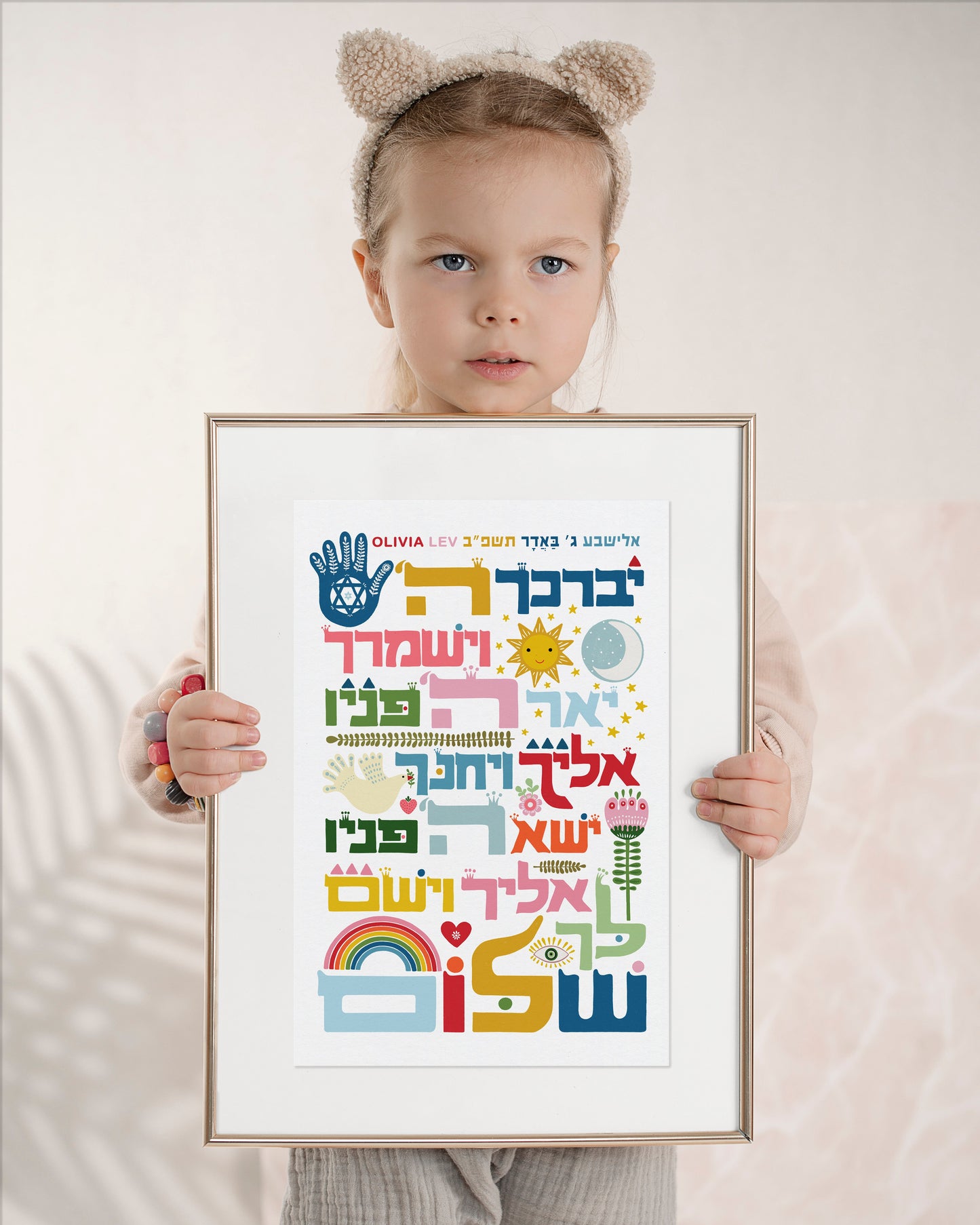 ברכת כהנים Hebrew Blessing for Children Birkat Kohanim