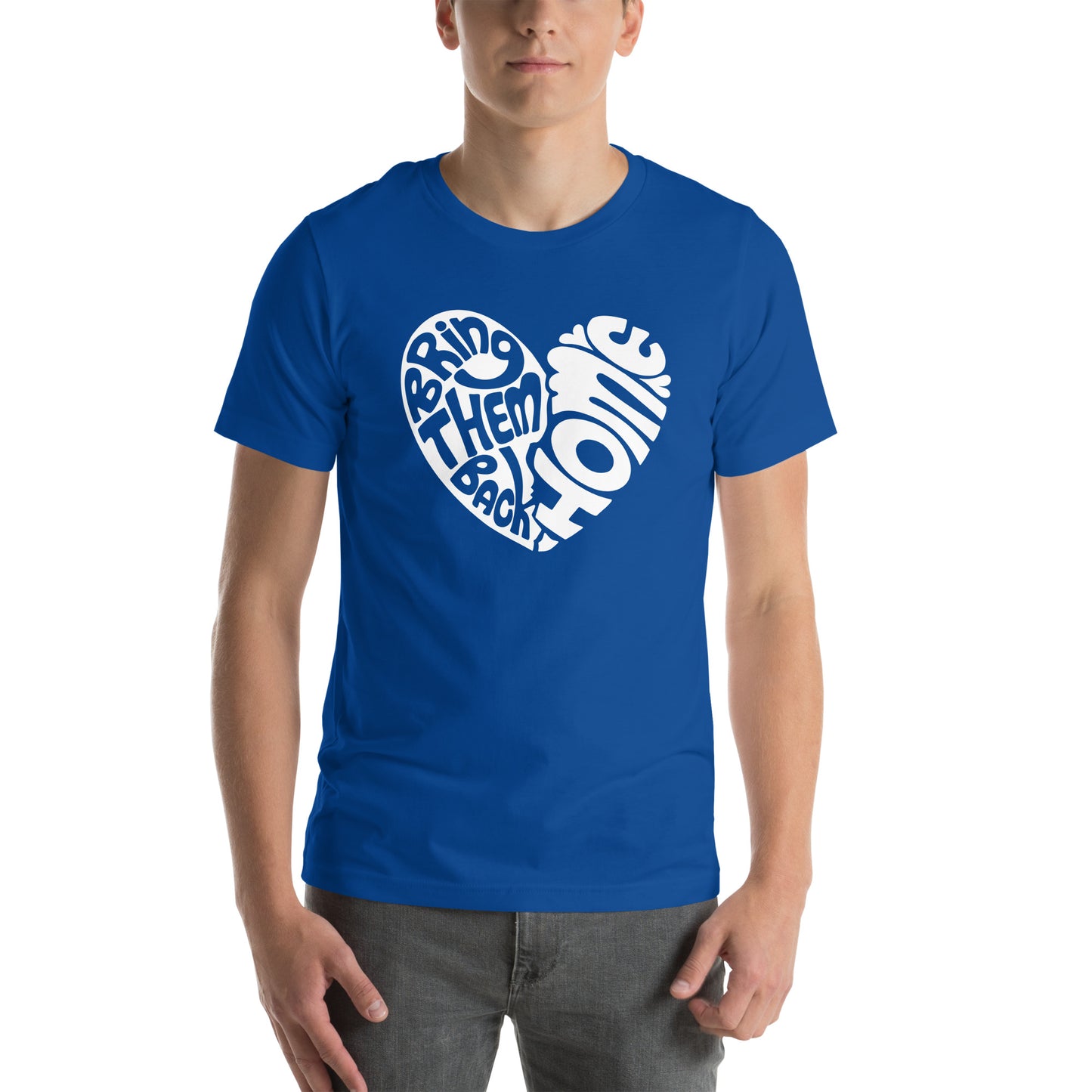Bring them back home Stand with Israel Unisex t-shirt