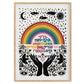 Rainbow Blessing- God's Promise Prayer Art Print