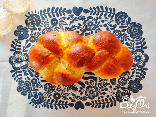 Shabbat Shalom Challah Cover