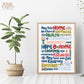 2 PRINTS SPECIAL Birkat Habayit (Hebrew) and Home Blessing (English)