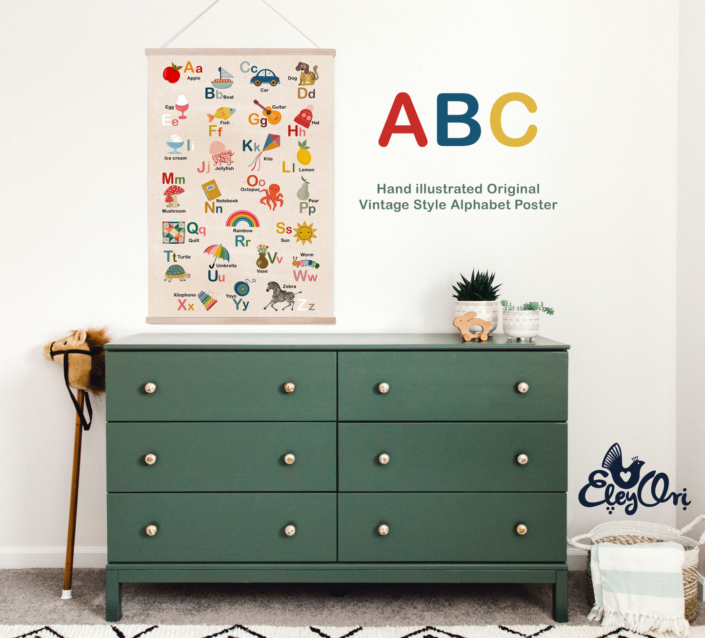 English Alphabet Poster