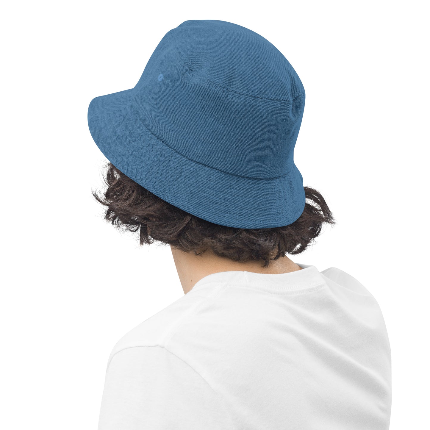 Ve'ahavta Denim bucket hat