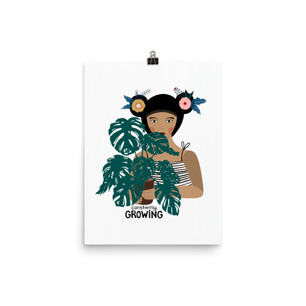 Constantly Growing Art Print