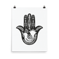 Protection Hamsa Art Print חמסה