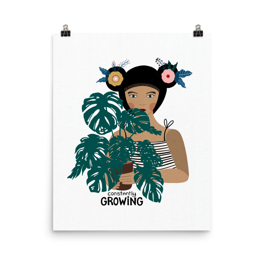 Constantly Growing Art Print