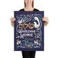 שלום Shalom - Welcome Home - Art Print