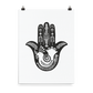 Protection Hamsa Art Print חמסה