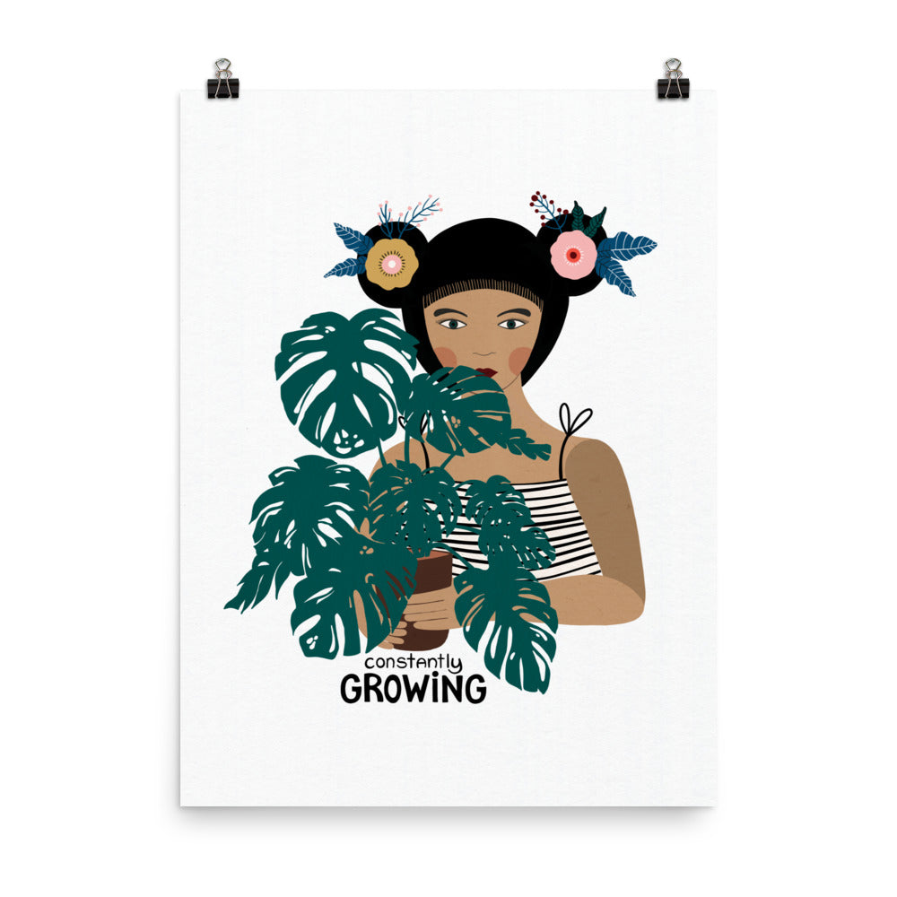 Constantly Growing Art Print