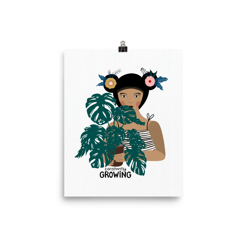 Constantly Growing Art Print