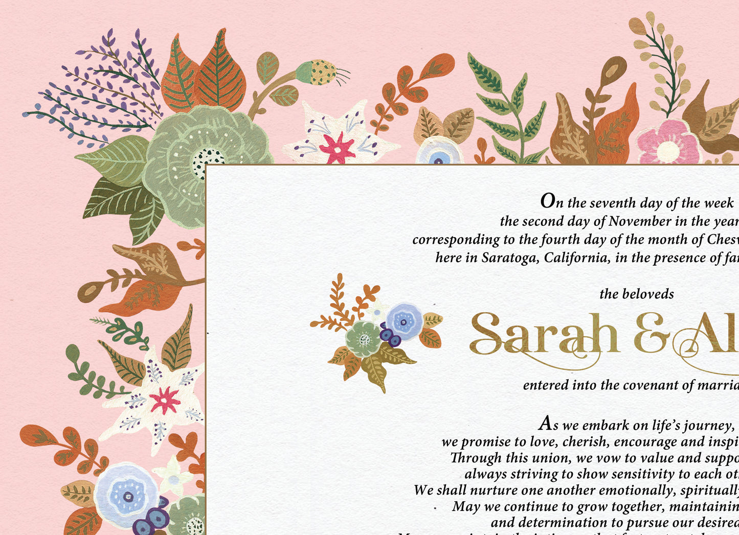 FLORA KETUBAH