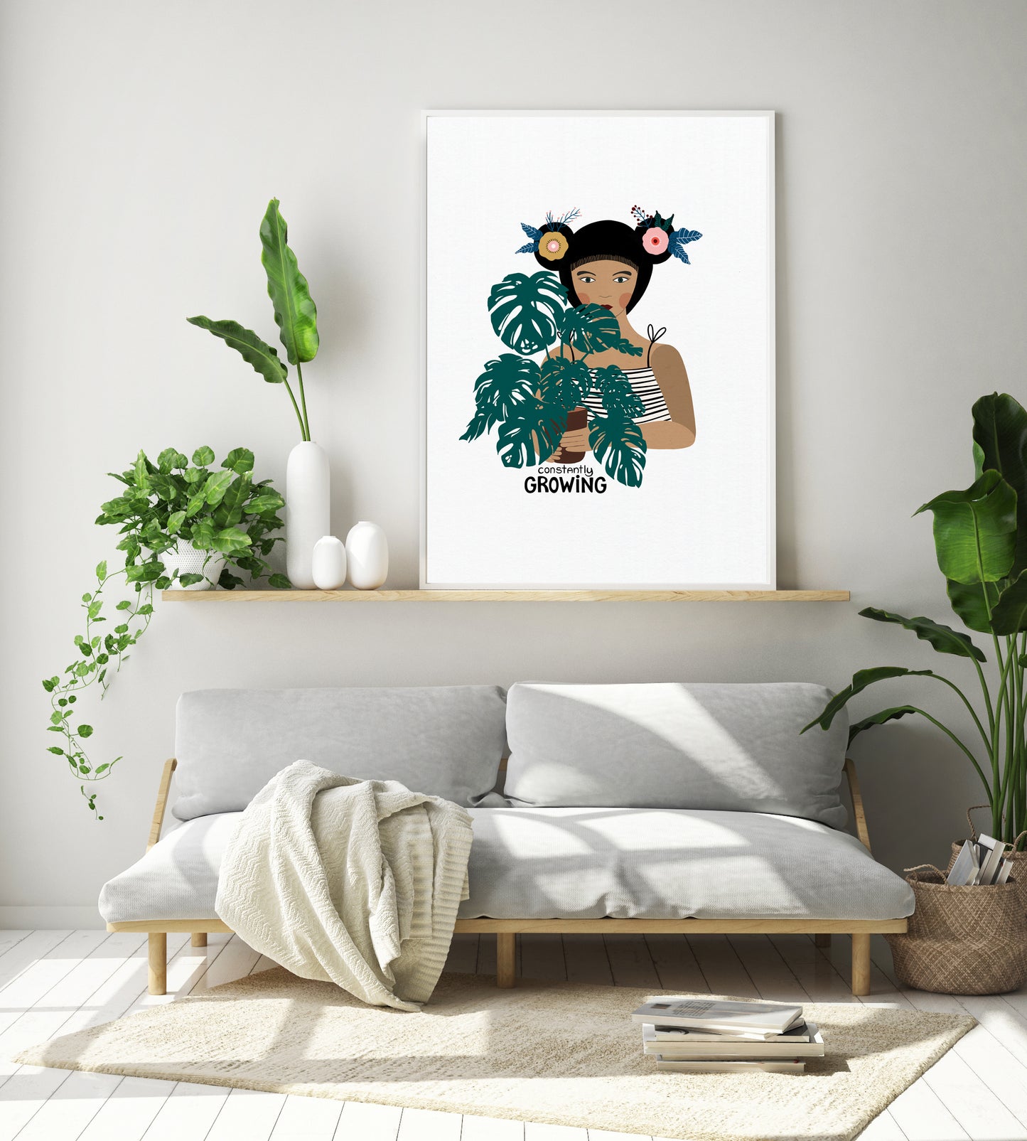 Constantly Growing Art Print