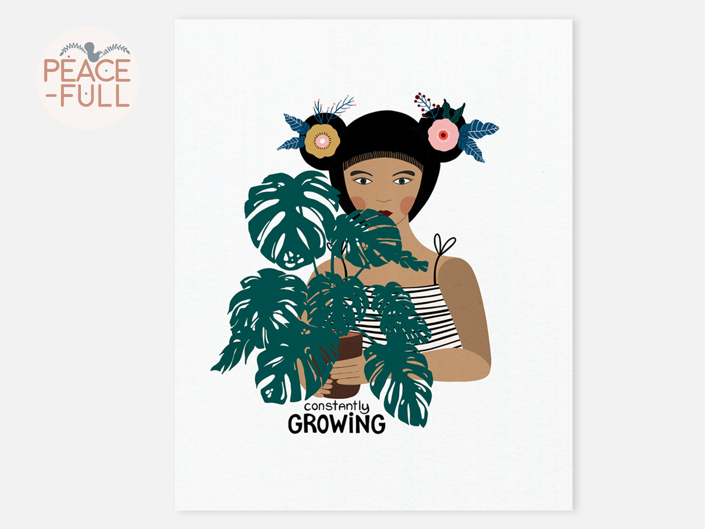 Constantly Growing Art Print
