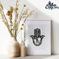 Protection Hamsa Art Print חמסה