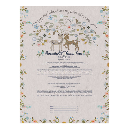 MEADOW FLOWERS KETUBAH