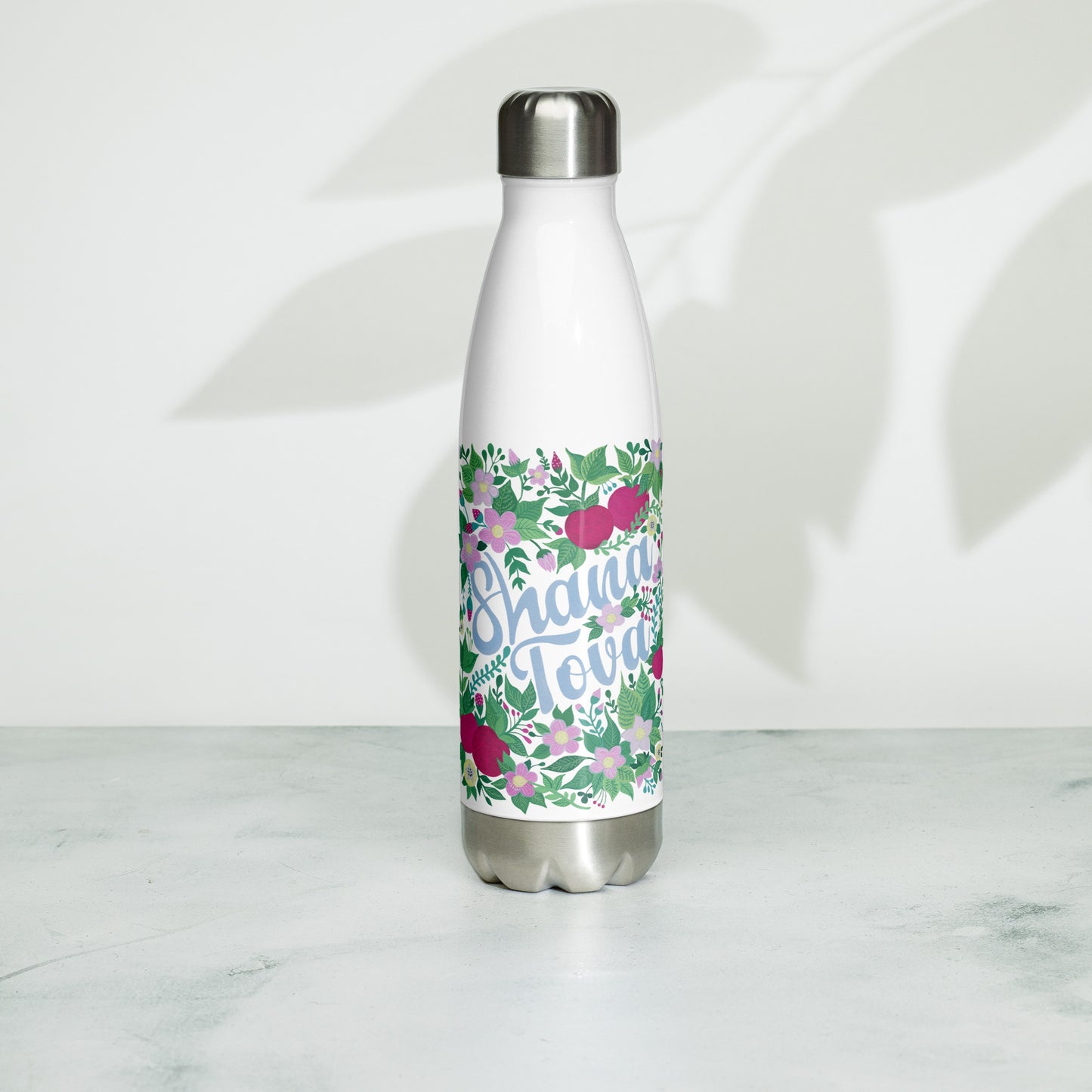 Shana Tova Stainless Steel Water Bottle